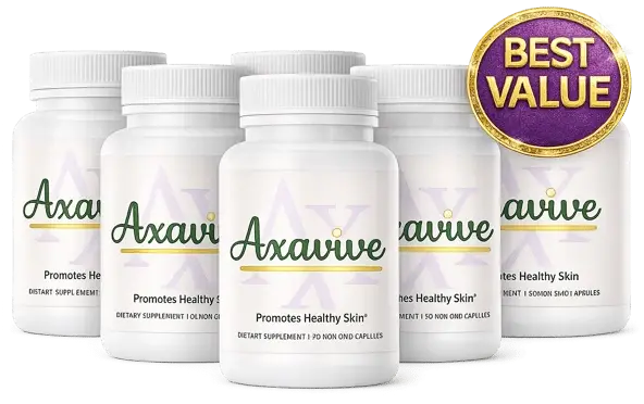 Axavive capsules 6 bottle package special savings deal